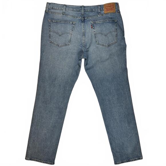 Levi Strauss 514 Straight Fit Blue Jeans - 38/34 - Picture 5 of 7